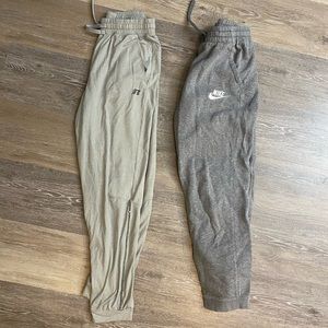 Youth XL Nike And Russell Athletic Joggers